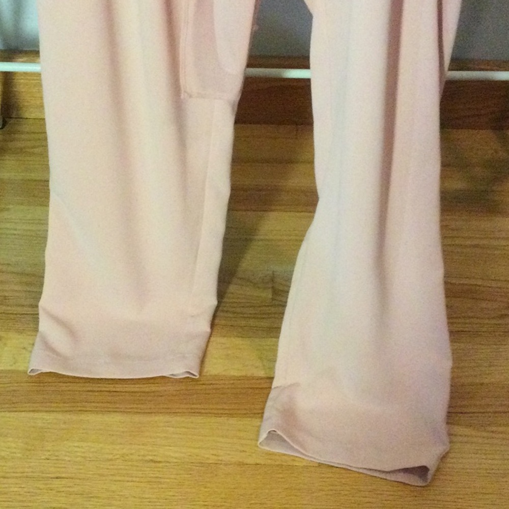 Clarte Pink Chiffon Pants - Picture 5 of 10